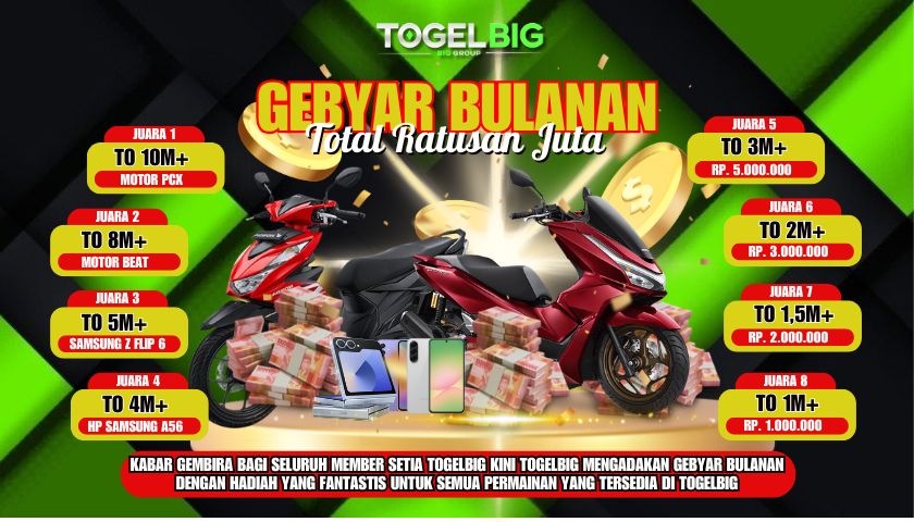  SELAMAT KEPADA PEMENANG LOMBA TURN OVER BULANAN